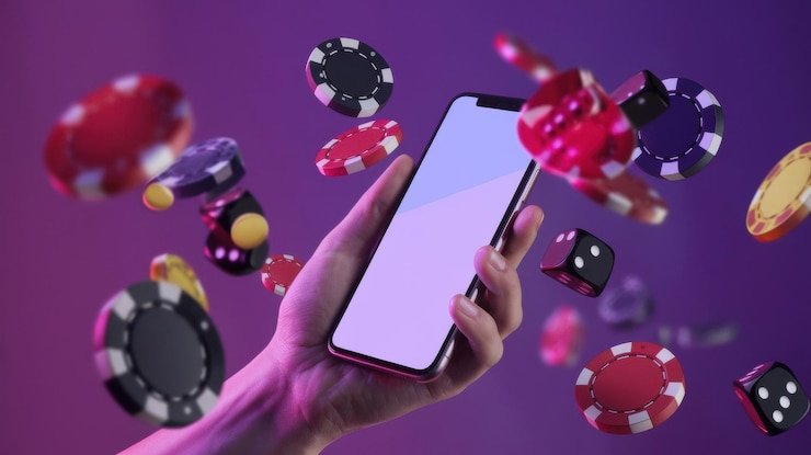 মোবাইলে aed1343 রুলেট গেম খেলার দৃশ্য